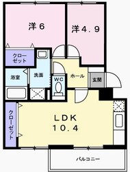 サンリッチ青山の物件間取画像